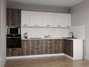 Кухонный гарнитур Старое Дерево 3200*1400 (Стол. 38мм) в Миассе - miass.mebel24.online | фото