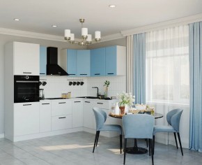 Кухонный гарнитур угловой Капри 2400х1600 (Стол. 38мм) в Миассе - miass.mebel24.online | фото