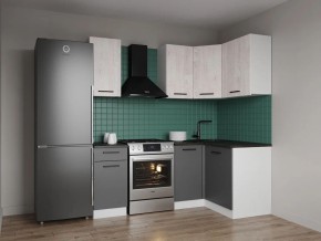 Кухонный гарнитур угловой Санторини 2000*1200 (Стол. 26мм) в Миассе - miass.mebel24.online | фото