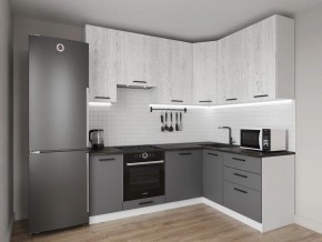 Кухонный гарнитур угловой Санторини 2200*1600 h950 (Стол. 38мм) в Миассе - miass.mebel24.online | фото
