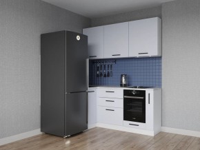 Кухонный гарнитур угловой Смоки 1000*1800 (Стол. 26мм) в Миассе - miass.mebel24.online | фото
