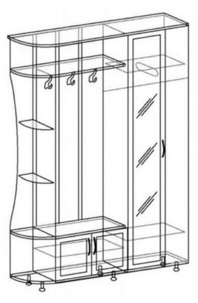 ЛИКА №1 Прихожая ЛДСП в Миассе - miass.mebel24.online | фото 5