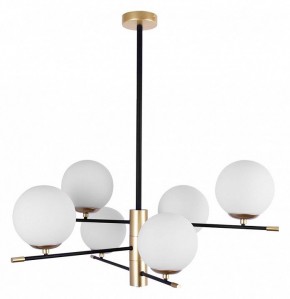 Люстра на штанге Arte Lamp Arkab A2225LM-6BK в Миассе - miass.mebel24.online | фото
