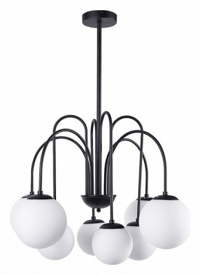 Люстра на штанге Arte Lamp Mebsuta A1675LM-8BK в Миассе - miass.mebel24.online | фото