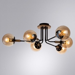 Люстра на штанге Arte Lamp Oxford A2716PL-6BK в Миассе - miass.mebel24.online | фото 2