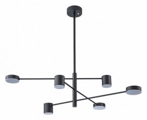 Люстра на штанге Arte Lamp Stanley A2476PL-40BK в Миассе - miass.mebel24.online | фото
