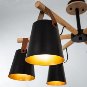 Люстра на штанге Arte Lamp Thomas A7032PL-6BK в Миассе - miass.mebel24.online | фото 3