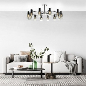 Люстра на штанге Escada Diversity 2120/12P Black в Миассе - miass.mebel24.online | фото 3