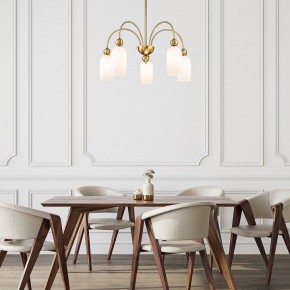 Люстра на штанге Escada Ode 686/5PL Copper в Миассе - miass.mebel24.online | фото 3