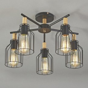 Люстра на штанге Escada Texas 469/5PL Black в Миассе - miass.mebel24.online | фото 3