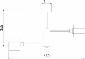 Люстра на штанге Eurosvet Arcada 70127/6 хром в Миассе - miass.mebel24.online | фото 3