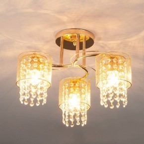 Люстра на штанге Eurosvet Bonnie 30137/3 золото в Миассе - miass.mebel24.online | фото 2