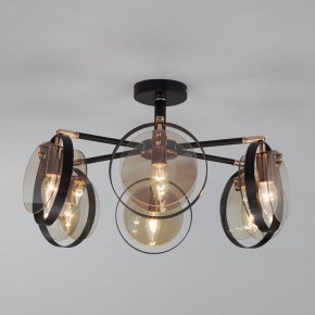 Люстра на штанге Eurosvet Gallo 70121/6 черный в Миассе - miass.mebel24.online | фото 2
