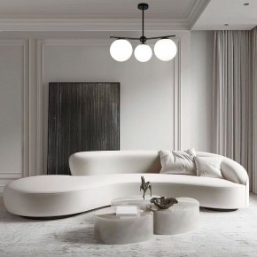 Люстра на штанге Eurosvet Marbella 60147/3 черный в Миассе - miass.mebel24.online | фото 2