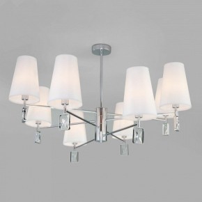 Люстра на штанге Eurosvet Milazzo 60137/8 хром в Миассе - miass.mebel24.online | фото 2