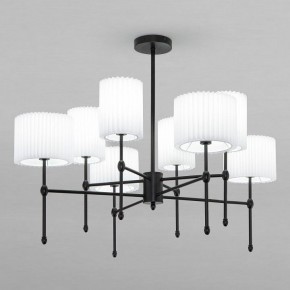 Люстра на штанге Eurosvet Notturno 60162/8 черный в Миассе - miass.mebel24.online | фото
