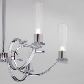 Люстра на штанге Eurosvet Rosher 60141/6 хром в Миассе - miass.mebel24.online | фото 3