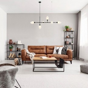 Люстра на штанге Eurosvet Sinki 30188/6 черный в Миассе - miass.mebel24.online | фото 3
