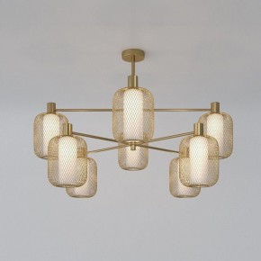 Люстра на штанге Eurosvet Voile 30192/8 золото в Миассе - miass.mebel24.online | фото 2