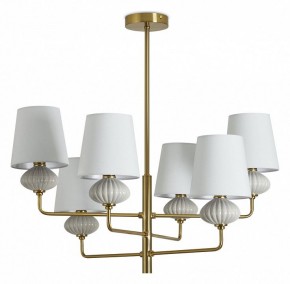 Люстра на штанге Freya Ceramics FR2029PL-06BS в Миассе - miass.mebel24.online | фото
