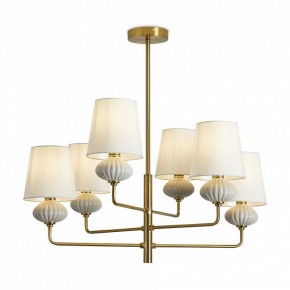 Люстра на штанге Freya Ceramics FR2029PL-06BS в Миассе - miass.mebel24.online | фото 2