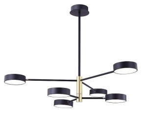 Люстра на штанге Freya Tibo FR6048CL-L6GR в Миассе - miass.mebel24.online | фото 5