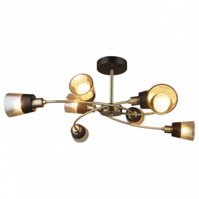 Люстра на штанге Imex MD.4045 MD.4045-8-S AB+BK в Миассе - miass.mebel24.online | фото