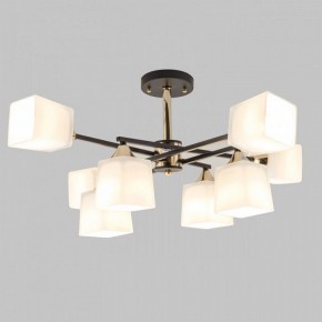 Люстра на штанге Imex MD.4080 MD.4080-8-S-BK+FGD в Миассе - miass.mebel24.online | фото 2