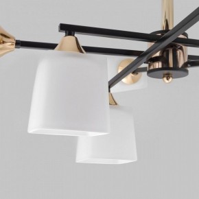 Люстра на штанге Imex MD.4080 MD.4080-8-S-BK+FGD в Миассе - miass.mebel24.online | фото 3