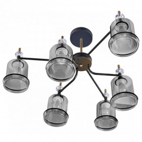 Люстра на штанге Imex MD.4890 MD.4890-6-S COFFEE+FGD в Миассе - miass.mebel24.online | фото