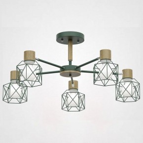 Люстра на штанге Imperiumloft Corf Green CORF-B01 в Миассе - miass.mebel24.online | фото