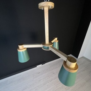 Люстра на штанге Imperiumloft Prop Green prop01 в Миассе - miass.mebel24.online | фото 3