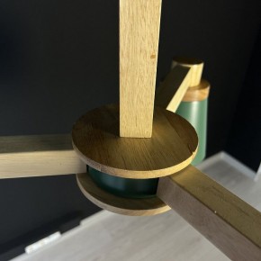 Люстра на штанге Imperiumloft Prop Green prop01 в Миассе - miass.mebel24.online | фото 5