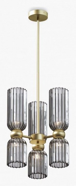 Люстра на штанге Maytoni Antic MOD302PL-06GR в Миассе - miass.mebel24.online | фото