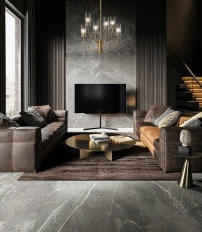 Люстра на штанге Maytoni Arco MOD223PL-06BS в Миассе - miass.mebel24.online | фото 4