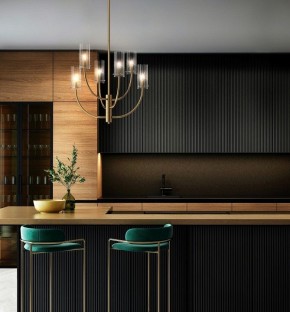 Люстра на штанге Maytoni Arco MOD223PL-06BS в Миассе - miass.mebel24.online | фото 6