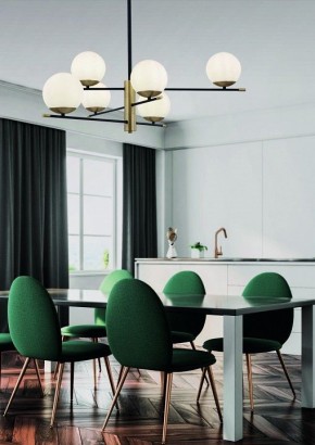 Люстра на штанге Maytoni Nostalgia MOD048PL-06G в Миассе - miass.mebel24.online | фото 3