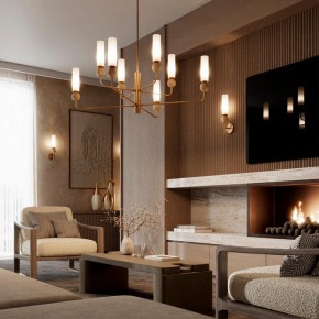 Люстра на штанге Odeon Light Lolla 6625/8 в Миассе - miass.mebel24.online | фото 4