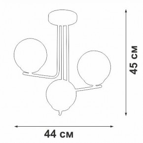 Люстра на штанге Vitaluce V49420 V49420-8/3PL в Миассе - miass.mebel24.online | фото 2