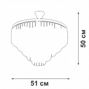 Люстра на штанге Vitaluce V58250 V58250-8/8 в Миассе - miass.mebel24.online | фото