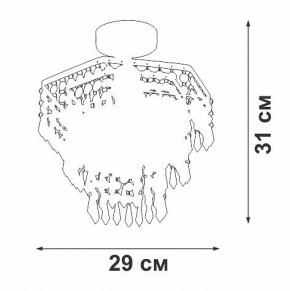 Люстра на штанге Vitaluce V5883 V5883-1/1PL в Миассе - miass.mebel24.online | фото 5