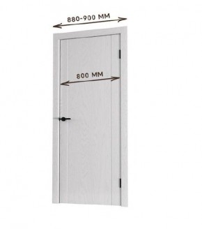 Межкомнатная дверь Bolivar Каньон браун (комплект) 800 в Миассе - miass.mebel24.online | фото