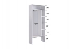 МЕРСИ Прихожая (модульная) графит в Миассе - miass.mebel24.online | фото 5