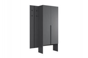 МЕРСИ Прихожая (модульная) графит в Миассе - miass.mebel24.online | фото 6