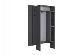 МЕРСИ Прихожая (модульная) графит в Миассе - miass.mebel24.online | фото 7