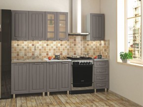Модульная кухня Луксор клен серый в Миассе - miass.mebel24.online | фото 1