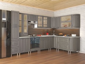 Модульная кухня Луксор клен серый в Миассе - miass.mebel24.online | фото 2
