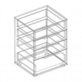 МОНИКА Комод с 4 ящиками в Миассе - miass.mebel24.online | фото 3
