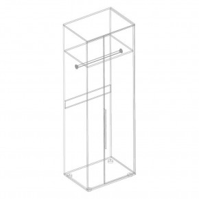 МОНИКА Шкаф для одежды в Миассе - miass.mebel24.online | фото 2