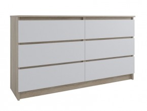 МОРИ МК 1380.6 Комод (Дуб Сонома/Белый) в Миассе - miass.mebel24.online | фото 1